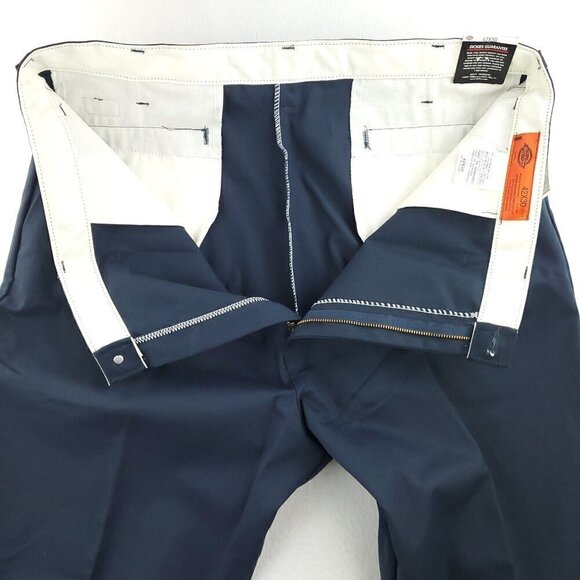 Dickies Premium Industrial Work Pants Multi-Use Navy Blue "42x30" Real 42x29 NWT - Picture 10 of 13